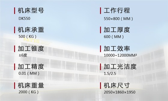 DK550技術(shù)參數