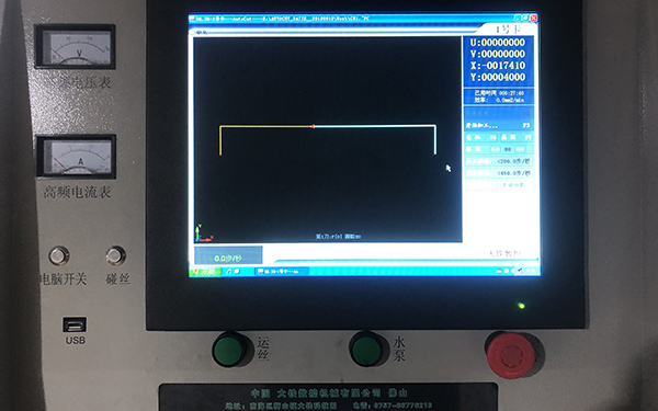 AUTOCUT線(xiàn)切割操作界面